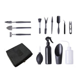 Maxbell Mini Garden Succulent Transplanting Kit 13Pcs Tools Set Versatile Durable
