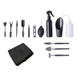 Maxbell Mini Garden Succulent Transplanting Kit 13Pcs Tools Set Versatile Durable
