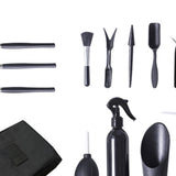 Maxbell Mini Garden Succulent Transplanting Kit 13Pcs Tools Set Versatile Durable