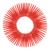 Maxbell 100 Pieces Cordless Lawn Mower Cutting Blades Grass Blade for Garden Orchard Red