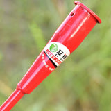 Maxbell Hoe Garden Hoe Gardening Hand Tool Steel for Weeding Soil Loosening Seeding 20cm Width Red