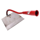 Maxbell Hoe Garden Hoe Gardening Hand Tool Steel for Weeding Soil Loosening Seeding 20cm Width Red