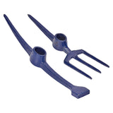 Maxbell Multifunctional Railroad Pick Head Forging for Gardening Digging Prospecting Three Tooth Rake