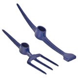 Maxbell Multifunctional Railroad Pick Head Forging for Gardening Digging Prospecting Three Tooth Rake
