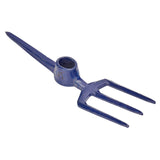 Maxbell Multifunctional Railroad Pick Head Forging for Gardening Digging Prospecting Three Tooth Rake