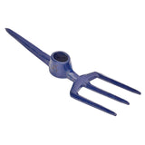 Maxbell Multifunctional Railroad Pick Head Forging for Gardening Digging Prospecting Three Tooth Rake