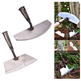 Maxbell Weeding Shovel Weed Removal Tool Durable for Planting Pruning Shovel Grass Manganese Steel