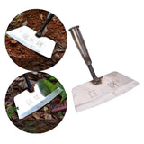 Maxbell Weeding Shovel Weed Removal Tool Durable for Planting Pruning Shovel Grass steel