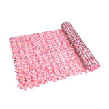 Maxbell Artificial Flower Privacy Fence DIY Backdrop for Yard Balcony Pink
