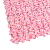 Maxbell Artificial Flower Privacy Fence DIY Backdrop for Yard Balcony Pink