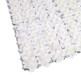 Maxbell Artificial Flower Privacy Fence DIY Backdrop for Yard Balcony White