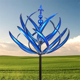 Maxbell Windmill Ornament Decor Landscape with Metal Garden Stake for Patio Yard