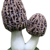 Maxbell Garden Mushroom Ornament Decoration Statue for Micro Landscape Dollhouse DIY Gray
