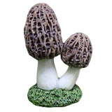Maxbell Garden Mushroom Ornament Decoration Statue for Micro Landscape Dollhouse DIY Gray