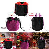 Maxbell Drawstring Gift Bags with Drawstrings Gift Bags Halloween Party Favors red