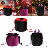 Maxbell Drawstring Gift Bags with Drawstrings Gift Bags Halloween Party Favors red