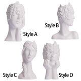 Maxbell Vase Floral Arrangement Statue Photo Prop for Dining Room Bedroom Office Style A