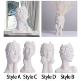 Maxbell Vase Floral Arrangement Statue Photo Prop for Dining Room Bedroom Office Style A
