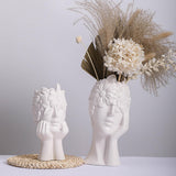 Maxbell Vase Floral Arrangement Statue Photo Prop for Dining Room Bedroom Office Style A