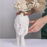 Maxbell Vase Floral Arrangement Statue Photo Prop for Dining Room Bedroom Office Style A