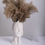 Maxbell Vase Floral Arrangement Statue Photo Prop for Dining Room Bedroom Office Style A
