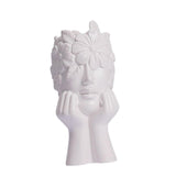 Maxbell Vase Floral Arrangement Statue Photo Prop for Dining Room Bedroom Office Style D