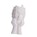 Maxbell Vase Floral Arrangement Statue Photo Prop for Dining Room Bedroom Office Style D