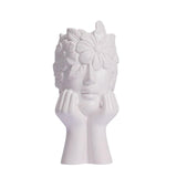 Maxbell Vase Floral Arrangement Statue Photo Prop for Dining Room Bedroom Office Style D