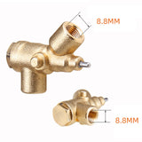 Maxbell Car Washer Pivoting Coupler 9mm Thread Copper Accessories Car Washing Tool