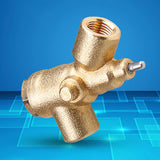 Maxbell Car Washer Pivoting Coupler 9mm Thread Copper Accessories Car Washing Tool