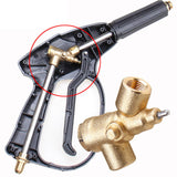 Maxbell Car Washer Pivoting Coupler 9mm Thread Copper Accessories Car Washing Tool