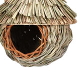 Maxbell Natural Birdhouse Roosting Hut Hanging Birds Cage Nest for Owls Lovebirds