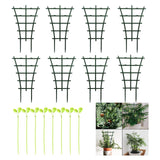 Maxbell Garden Trellis Small Plant Trellis Plants Indoor for Potted Plants Cucumber