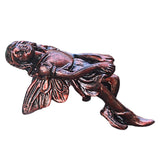 Maxbell Angel Statue Angel Figurine for Bookshelf Backyard Flower Pot Ornament