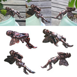 Maxbell Angel Statue Angel Figurine for Bookshelf Backyard Flower Pot Ornament