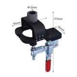 Maxbell 35mm Woodworking Hole Opener Hinge Jig Kit for Door Cabinet Hole Punching