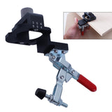 Maxbell 35mm Woodworking Hole Opener Hinge Jig Kit for Door Cabinet Hole Punching