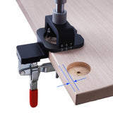 Maxbell 35mm Woodworking Hole Opener Hinge Jig Kit for Door Cabinet Hole Punching