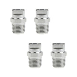 Maxbell 1/8'' Flat spray tip Connect 65 Degree for Pressure Washer 0.66mm