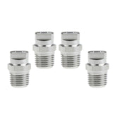 Maxbell 1/8'' Flat spray tip Connect 65 Degree for Pressure Washer 0.66mm