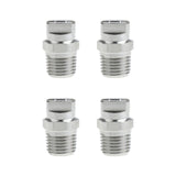 Maxbell 1/8'' Flat spray tip Connect 65 Degree for Pressure Washer 0.66mm