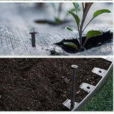 Maxbell 20Pcs Ground Netting Pegs Garden Fixing Securing Pegs for Ground Sheets Sod