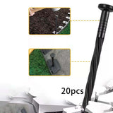 Maxbell 20Pcs Ground Netting Pegs Garden Fixing Securing Pegs for Ground Sheets Sod