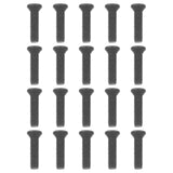 Maxbell 20x Portable Fixing Screw Left Hand Thread for Drill Chuck Shank Adapter M5x22mm