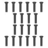 Maxbell 20x Portable Fixing Screw Left Hand Thread for Drill Chuck Shank Adapter M5x22mm