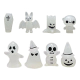 Maxbell 8Pcs Glowing Halloween Decorations Ornament Statues for Lawn Garden