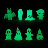Maxbell 8Pcs Glowing Halloween Decorations Ornament Statues for Lawn Garden