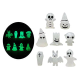 Maxbell 8Pcs Glowing Halloween Decorations Ornament Statues for Lawn Garden