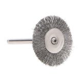 Maxbell 10Pcs 2.2cm Steel wire Brush Metal Derusting Brush Accessory