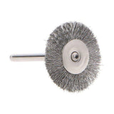 Maxbell 10Pcs 2.2cm Steel wire Brush Metal Derusting Brush Accessory